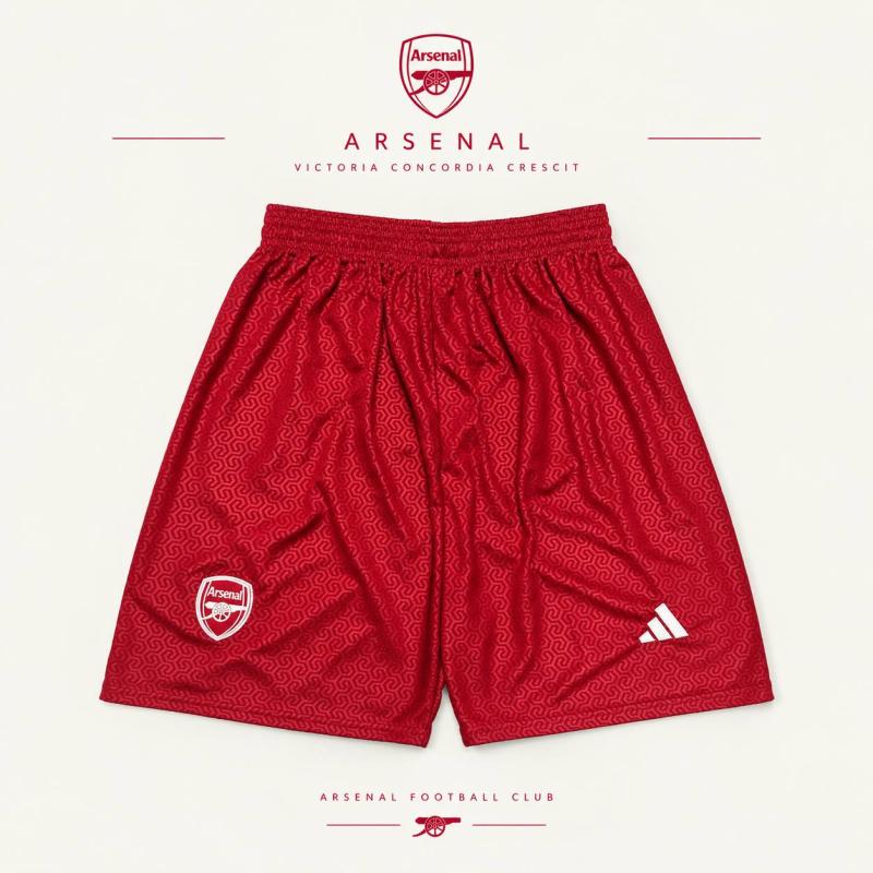 Arsenal Shorts (Red)