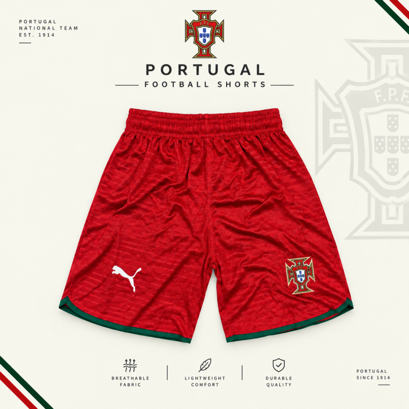 Portugal Shorts (Red)